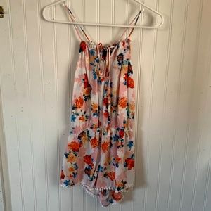 Francesca's Floral Romper, S